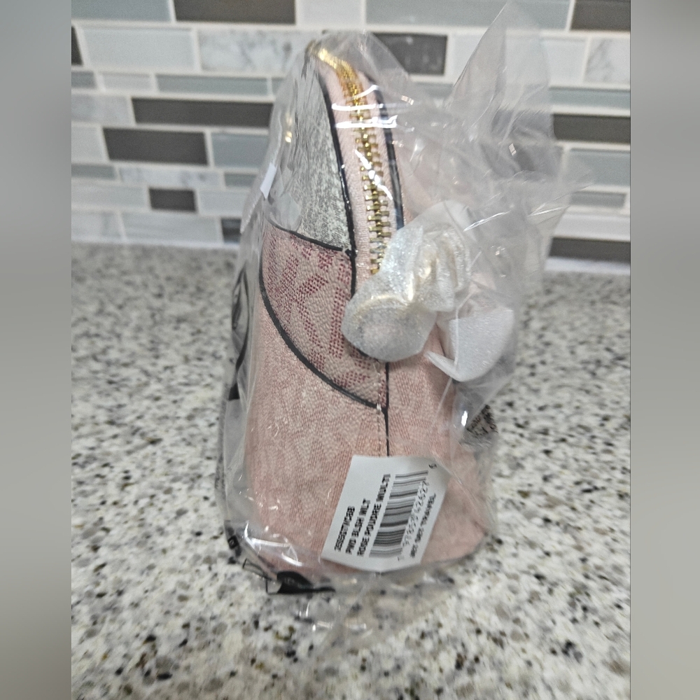 Michael Kors Jet Set Travel Medium Color-Block Signature Logo Crossbody Bag - Picture 4 of 10